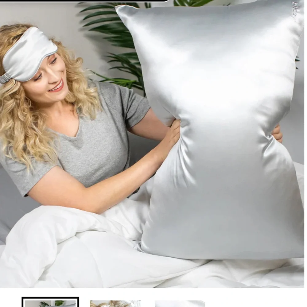 Blissy Silver Sleep Mask